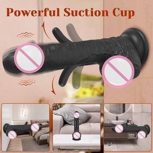 厂家批发APP遥控器二合一拍拍液体硅胶假阳具振动器女性自慰成人玩具 - Product Image 6