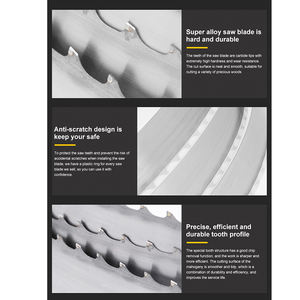 Stellite बैंड देखा ब्लेड लकड़ी Cuttingwoodworking उपकरण स्टील देखा Tct क्षैतिज लकड़ी काटने के लिए कार्बाइड बैंड देखा ब्लेड - Product Image 5