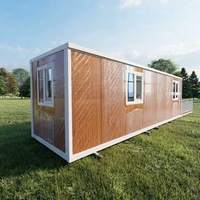 Maison conteneur portable de luxe 20ft 40ft, extensible, écologique, 2-4 chambres, pour familles, hôtels, appartements - Approvisionnement direct usine