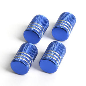 Capuchons de valve de pneu en aluminium Capuchon de tige de valve Cache-poussière pour voiture <span class=keywords><strong>moto</strong></span> - Product Image 3