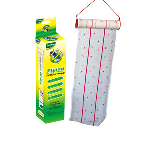 Long Fly Catcher Ribbon Strip Thick Glue Trap Hanging Sticky Pest Control Roll for Garden Fruit <strong>Trees</strong> Insects - Product Image 4