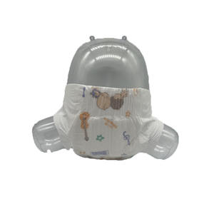 Couches jetables pour bébés à bas prix, hautement respirantes, avec protection anti-fuite 3D, en coton, motif de dessin animé mignon, absorption rapide, vente en gros - Product Image 3