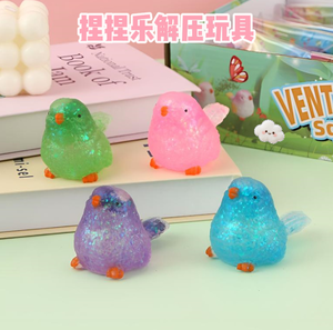 Maltose Bird Pinching Fun Stress Relief Toy Sparrow Doll Small Internet Celebrity Explosive Release Slow <b>Rebound</b> - Product Image 6
