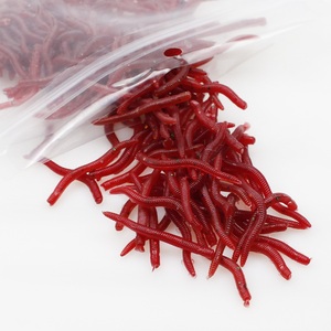 200 pièces/sac leurre souple <span class=keywords><strong>vers</strong></span> <span class=keywords><strong>de</strong></span> <span class=keywords><strong>terre</strong></span> appât PVC ver alose leurre <span class=keywords><strong>de</strong></span> pêche truite bar appât artificiel à bascule leurres <span class=keywords><strong>de</strong></span> pêche souples ver <span class=keywords><strong>de</strong></span> puissance - Product Image 3