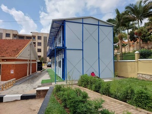 TOPPRE Kits de maisons préfabriquées détachables à assemblage rapide Dortoir de camp de travail modulaire préfabriqué à deux étages pour le personnel temporaire K House - Product Image 2