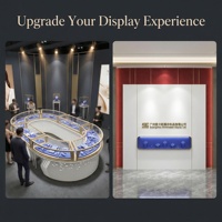 Vitrine à bijoux en acier inoxydable haut de gamme pour diamants et or