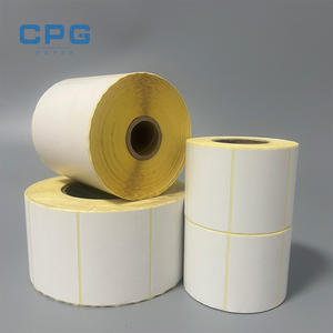 Papel de Etiquetas Térmicas Personalizadas OEM, Adhesivo Brillante para Alimentos Congelados, 100x150, Etiqueta Adhesiva para Envíos de Supermercado - Product Image 1