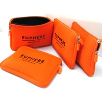 Housse pour ordinateur portable en néoprène couleur avec logo personnalisé 14 15 17 pouces pour tous les types de tapis Mac Book style fermeture éclair souple pour ordinateur portable