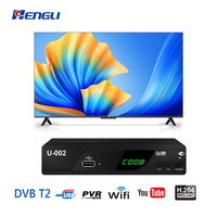 Receptor de TV Digital DVB-T2 de Alta Definición HEVC H.264/H.265 para Hoteles, Decodificador DVB-T2