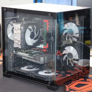 Ordinateur de bureau <span class=keywords><strong>I3</strong></span> <span class=keywords><strong>12100F</strong></span> 16GB 500G SSD RX580 8GB DDR5 Quad Core Win11 <span class=keywords><strong>PC</strong></span> Ordinateur de bureau hôte Bureau et usage domestique Jeux - Product Image 4