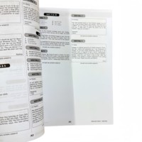 Impression personnalisée de livres brochés : Cahier d'exercices d'écriture et de lecture en anglais avec verbes modaux pour le lycée