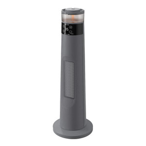 Tower Heater With Simulated Flame Light Silent Standing Design Whole House Heating Living Room Use - Product Image 3