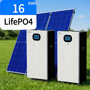 Batterie de stockage solaire hybride murale 15kWh 16kWh 51.2V Split IP65 CAN pour la maison - Product Image 1