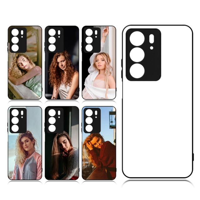 Real-me C Series Sublimation Blank Custom TPU Phone Cases Durable Stylish Protective Waterproof Shockproof Phone Stand Holder