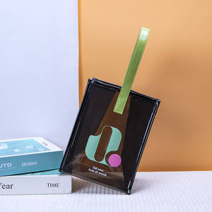 Sac à main en PVC de grande taille, sac à bandoulière, poignée en PU, sac de shopping, sac de courses durable, imperméable, sac pour femmes - Product Image 1