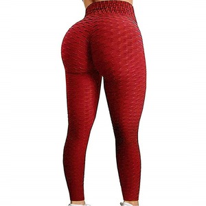 Popular Gym Tights <strong>Bubble</strong> Jacquard <strong>Booty</strong> Pants High Waist Push up Scrunch Butt Yoga <strong>Leggings</strong> for Women - Product Image 6