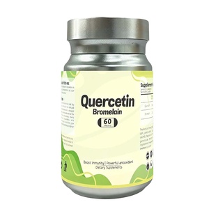 Tablet Kesehatan Imunitas China-Herb dengan <span class=keywords><strong>Quercetin</strong></span> dan <span class=keywords><strong>Bromelain</strong></span>, OEM ODM, Kapsul Antioksidan untuk Pria dan Wanita - Product Image 1