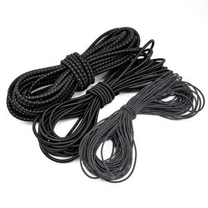 Cordon élastique rond tressé en Spandex/Nylon brodé, très résistant, vente en gros d'usine - Idéal pour l'habillement tendance - Product Image 2