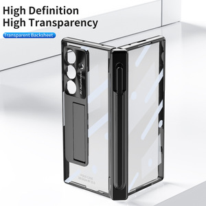 Étui pour téléphone <span class=keywords><strong>Samsung</strong></span> <span class=keywords><strong>zfold</strong></span> 7, FOLD6, charnière magnétique, housse de protection pliable, Fold6, transparent, anti-chute - Product Image 5