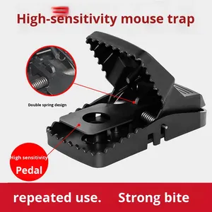 Reusable Para Ratas Rodent Killer Plastic Mouse Trap <strong>Large</strong> <strong>Rat</strong> Trap for Indoor and Outdoor - Product Image 3