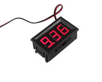 Jeking-amperímetro Digital y voltímetro, 0-100V, 10A, 50A, 100A, LED, DC, doble pantalla, IC, DC0-100V