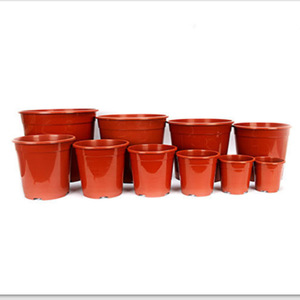 Pots de jardin <span class=keywords><strong>en</strong></span> plastique multi-tailles P202 pour l'intérieur et l'extérieur, pots de fleurs durables, conteneurs pour pépinière - Product Image 3