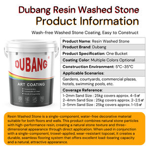 Nuevo Diseño de Revestimientos al Aire Libre a Base de Agua, Resina para Paredes y Pisos de Piedra Lavada, Resina para Piedra Lavada para <span class=keywords><strong>Piscinas</strong></span> - Product Image 6