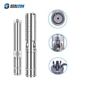 7日間配送 <span class=keywords><strong>AC</strong></span>/<span class=keywords><strong>DC</strong></span> 10HP 高圧 ステンレスボディ ソーラー工場直送 三相深井戸ポンプ - Product Image 2