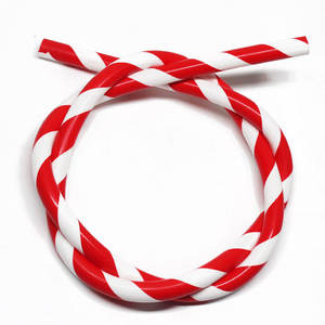 Manguera de silicona para shisha, pipa flexible para cachimba, mango de aluminio, venta al por mayor - Product Image 1