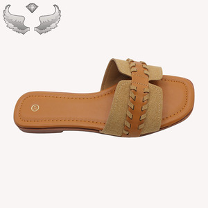 Fashionable <b>Summer</b> Wearresistant Wholesale Custom logo Packaging Leisure Breathable Lightweight Durable Women's <b>slippers</b> Sandals - Product Image 5