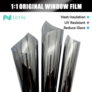 Film teinté noir de qualité supérieure, original 1:1, 100% de rejet des UV, isolation thermique pour voiture - Product Image 2