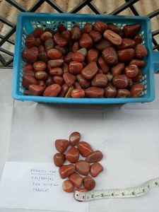 Natural Polished Pebble <b>Light</b> Grey Large Polished <b>Aquarium</b> Rock Cobblestones Natural Stone Flat Pebbles for landscaping - Product Image 5