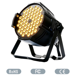 Projecteur LED Par 54x3W à Prix Usine, Lumière de Scène RGBW 4-en-1 avec Contrôle Sonore DMX512 pour Discothèque, Bar, KTV, Mariage, <span class=keywords><strong>DJ</strong></span> - Product Image 1