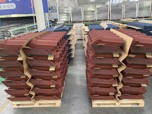 Nuevo Diseño de Materiales de Construcción Impermeables, Tejas Metálicas con Recubrimiento de Piedra, Tejas Españolas para Templos, Resorts y Casas - Product Image 3