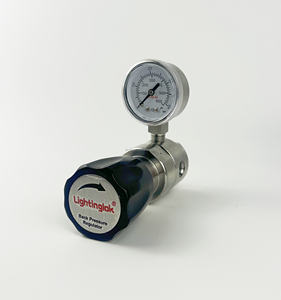Lighting lok R72 Gegendruck regler (Edelstahl 316L) für Labor zwecke Steuert Gas ventile mit Sauerstoff kompatibilität - Product Image 3