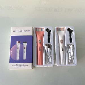 Portable 5D Heating Curling Electric Eyelash Curler 3 Modes Perm Eyelash Curler Heated Eyelash Grafting Long Lasting <b>Makeup</b> <b>Tool</b> - Product Image 2