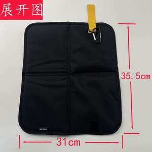 Coussin de siège pliable pour l'extérieur, 4 cm d'épaisseur, imperméable, portable, isolant, pour randonnée, camping, pique-nique - Product Image 3