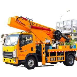 Truk Platform Kerja Udara Diesel Sinotruk |   Pengangkat Udara dengan Remote Control |   Truk Utilitas untuk Teknik Global - Product Image 2