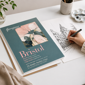 Bloc de <span class=keywords><strong>papier</strong></span> à <span class=keywords><strong>dessin</strong></span> à surface lisse Giorgione pour marqueurs, encre, bandes <span class=keywords><strong>dessin</strong></span>ées, lignes artistiques et croquis, <span class=keywords><strong>papier</strong></span> <span class=keywords><strong>Bristol</strong></span> - Product Image 6