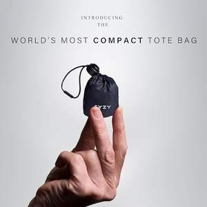 尼龙紧凑型便携式旅行手提袋可重复使用的可折叠沙滩市场购物袋日常户外可折叠吊带袋 - Product Image 4