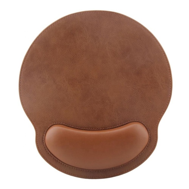 Ergonomic 3D Cute Leather Mouse Pad Embossed Logo Design Mouse Pad