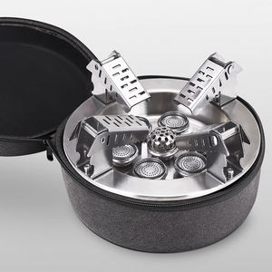 Index 18000 W multifuncional mini fogão a gás para churrasco ao ar livre portátil butano 7 queimadores fogão fogão a gás acampamento - Product Image 4