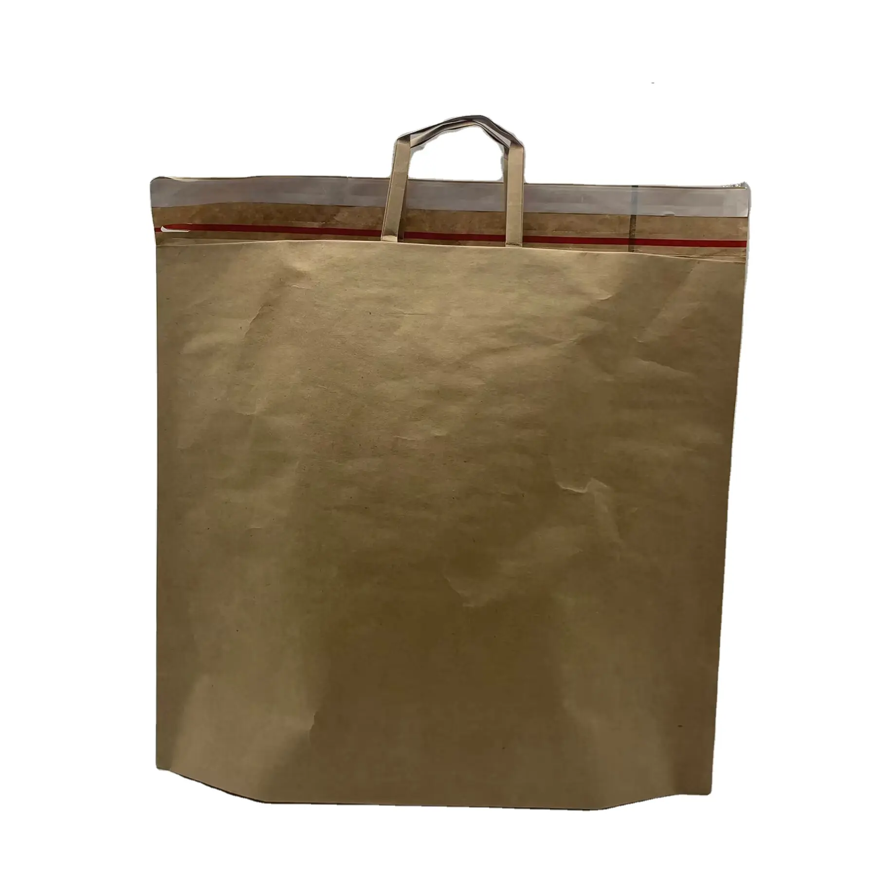 맞춤형 크래프트 종이 가방은 익스프레스 포장 의류 쇼핑 및 종이 가방을 위해 재활용 할 수 있습니다