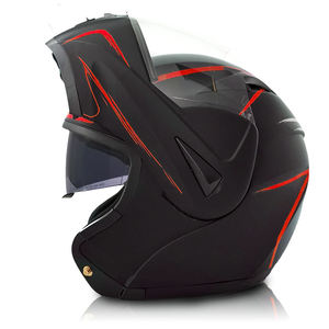 Classique ECE DOT Flip up Helm Full Face Modulaire Moteur Casque De Cyclisme Casco-<span class=keywords><strong>moto</strong></span>-<span class=keywords><strong>Iron</strong></span> <span class=keywords><strong>Man</strong></span> Motos Casques Double Visière - Product Image 4