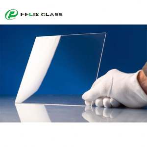 Lámina de Vidrio Plano Templado Sólido Industrial FELIX con 92% de Transmisión de Luz, Grosor Personalizado de 1mm-20mm - Product Image 1