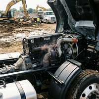 Moteur diesel EQB125-20 de DCEC pour pièces détachées de camions Dongfeng et JAC, 3.9L 92KW 125HP 4 cylindres
