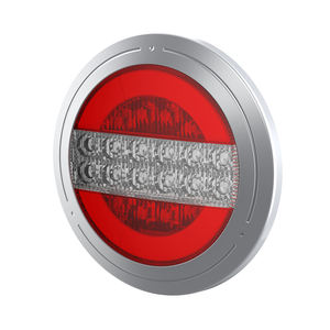 <span class=keywords><strong>Feu</strong></span> arrière rond avec e-mark, phare de <span class=keywords><strong>remorque</strong></span> pour camion, 122mm, 12V, 24V, IP67 - Product Image 2