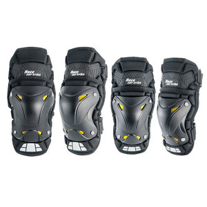 Juego de equipo de protección para motocicleta de cuatro piezas, <span class=keywords><strong>rodilleras</strong></span> cortas <span class=keywords><strong>y</strong></span> <span class=keywords><strong>coderas</strong></span>, Protector de ciclismo duradero - Product Image 1