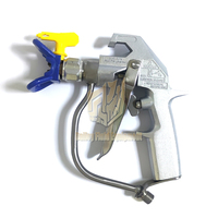 Aksesoris Alat Semprot Airless Tekanan Tinggi Pistol Semprot 2 Jari Warna Perak 5000psi Dengan 517 Tip GRC 246240