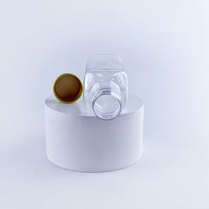 Square Pet <b>Plastic</b> Beverage <b>Bottle</b> 50ml With Screw Cap For Wine And Beverage Packaging Transparent <b>Empty</b> <b>Bottle</b> Cross Border E - Product Image 3